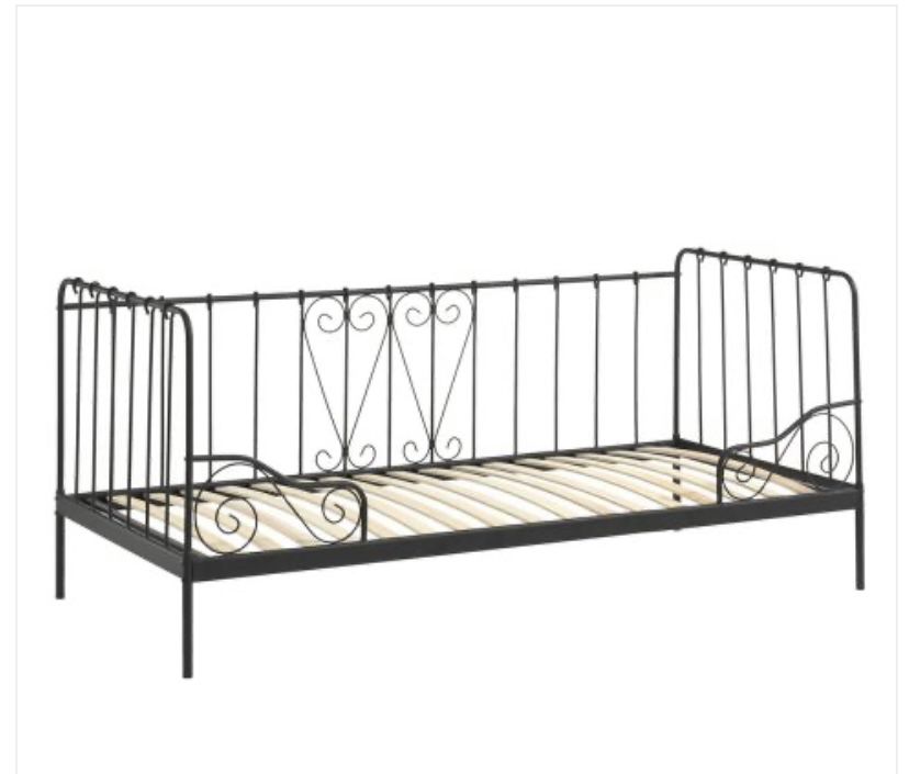 LIT BANQUETTE 90 X 200 CM
FER NOIR 100 Aleyrac (26)