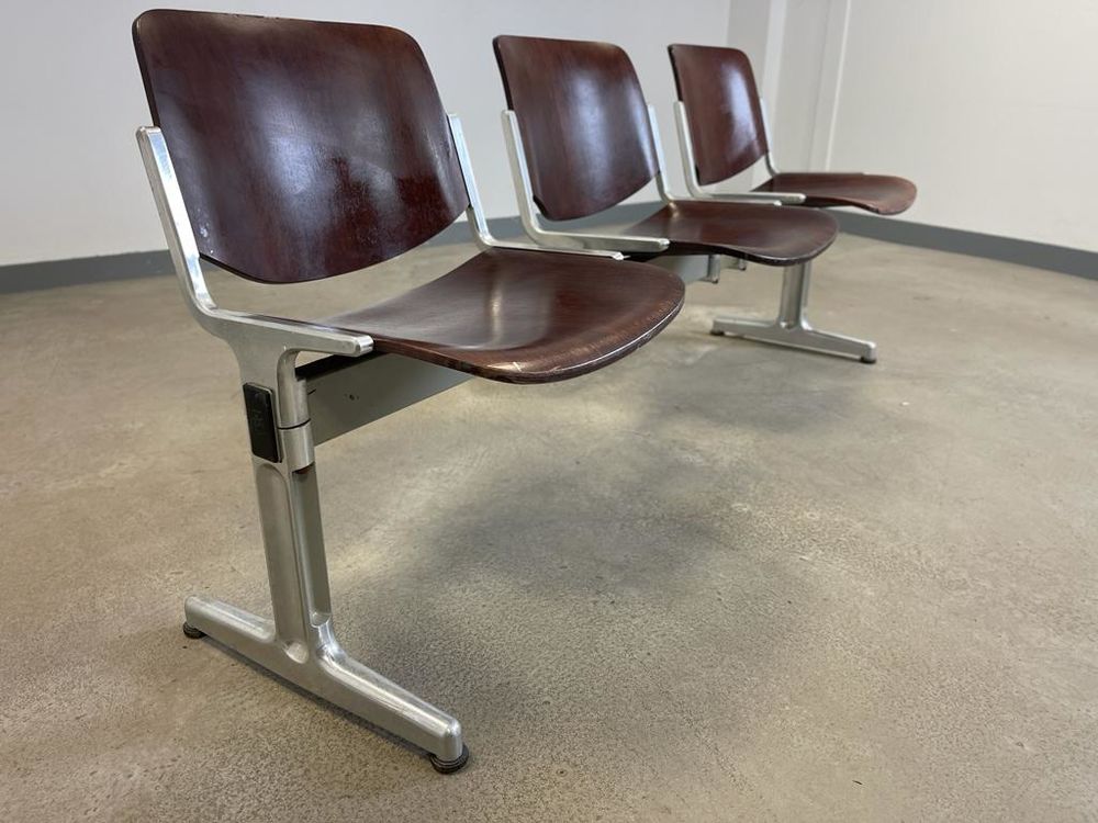 Banquette 3 places Piretti pour Castelli, LIVRAISON POSSIBLE 400 Lorient (56)