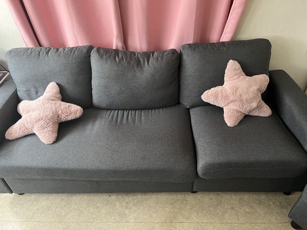 Banquette 3 places et 1 pouf 150 Nancy (54)