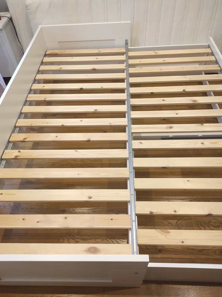 Lit banquette 2 places 80 Saint-Vrain (91)