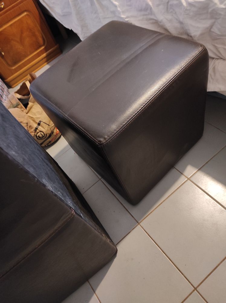 banquette simili cuir marron 50 Arenthon (74)