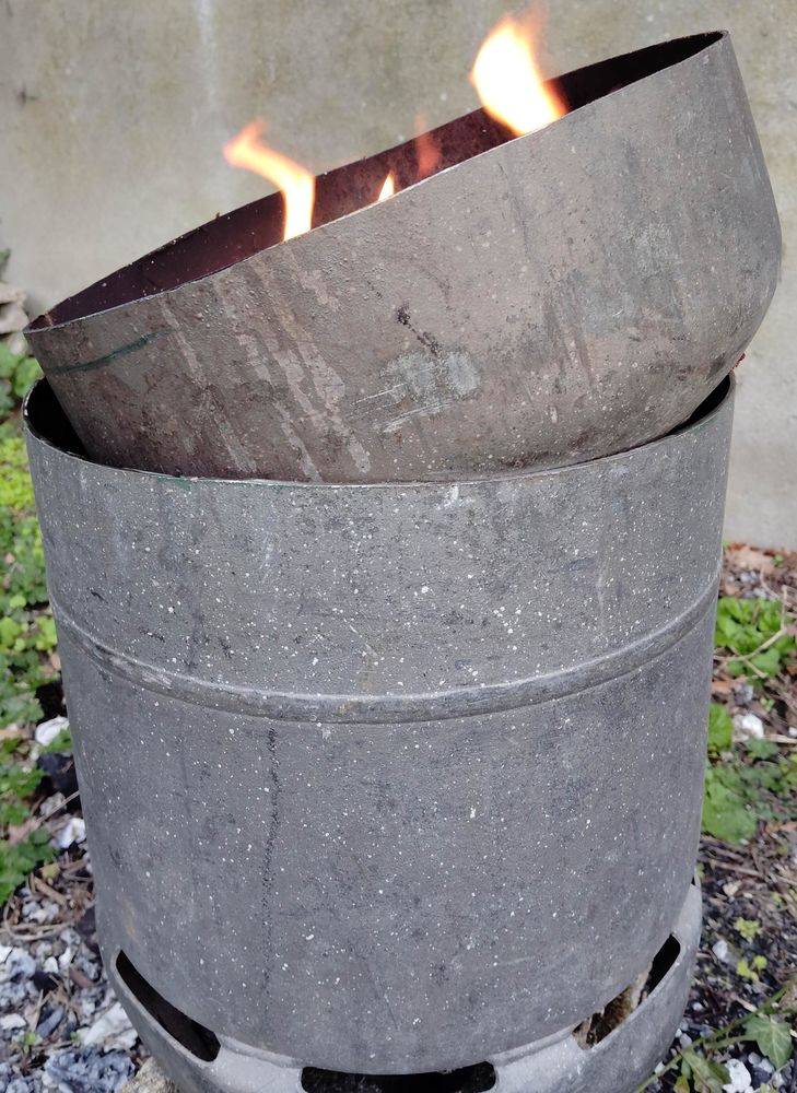 Barbecue, brasero, grill  bricol�(fabrication personnelle) 5 Pontoise (95)