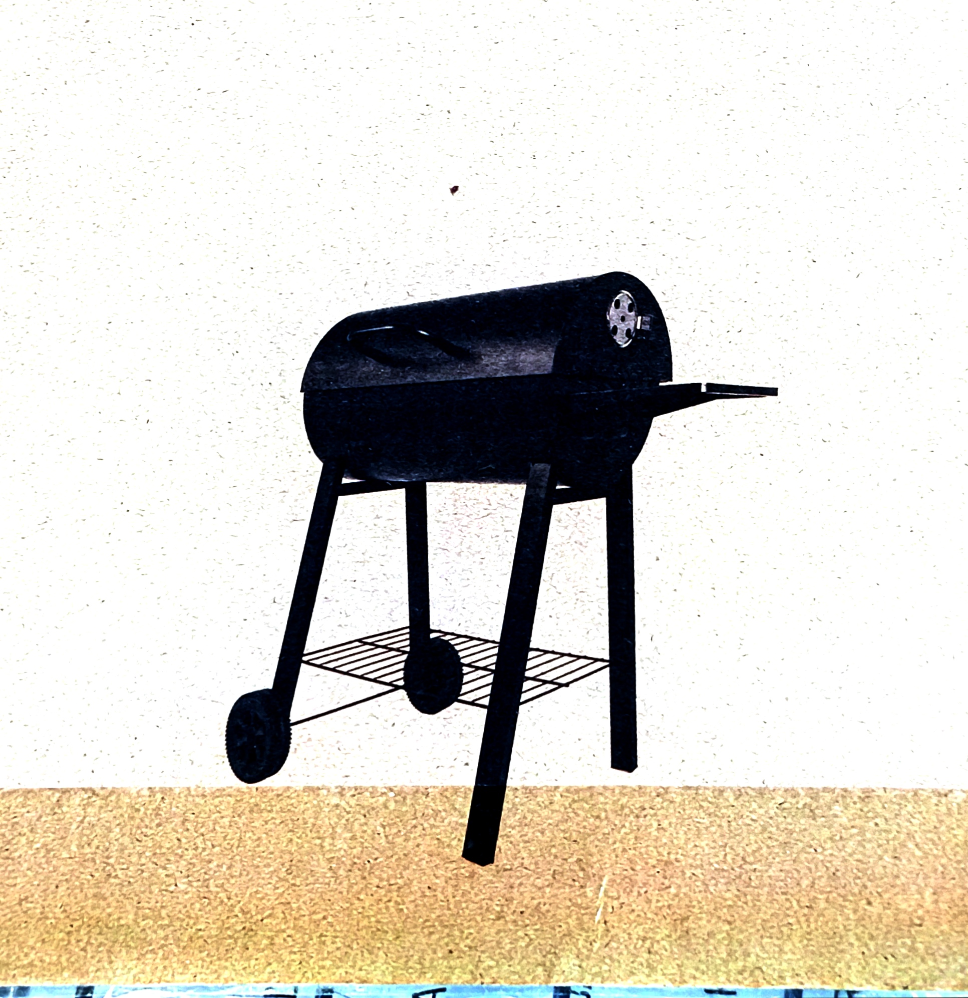 Barbecue charbon de bois 80 Honfleur (14)