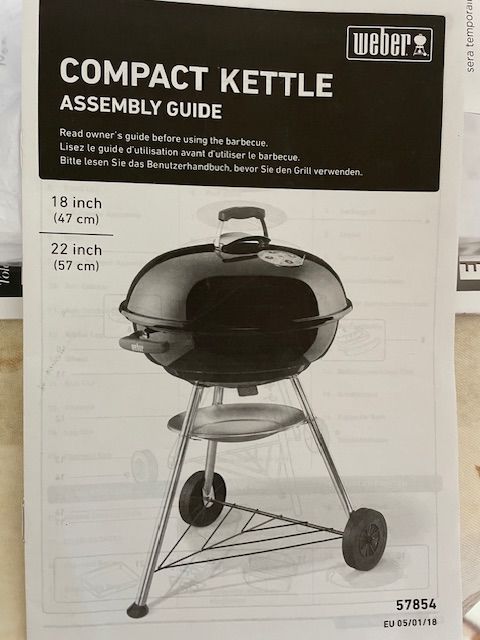 BARBECUE CHARBON WEBER 47 CM NEUF 50 Villebon-sur-Yvette (91)