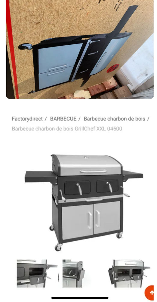 Barbecue charbon 220 Montpellier (34)