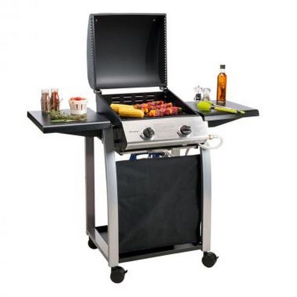 Barbecue � gaz sur desserte avec 2 br�leurs 199 Nogent (52)