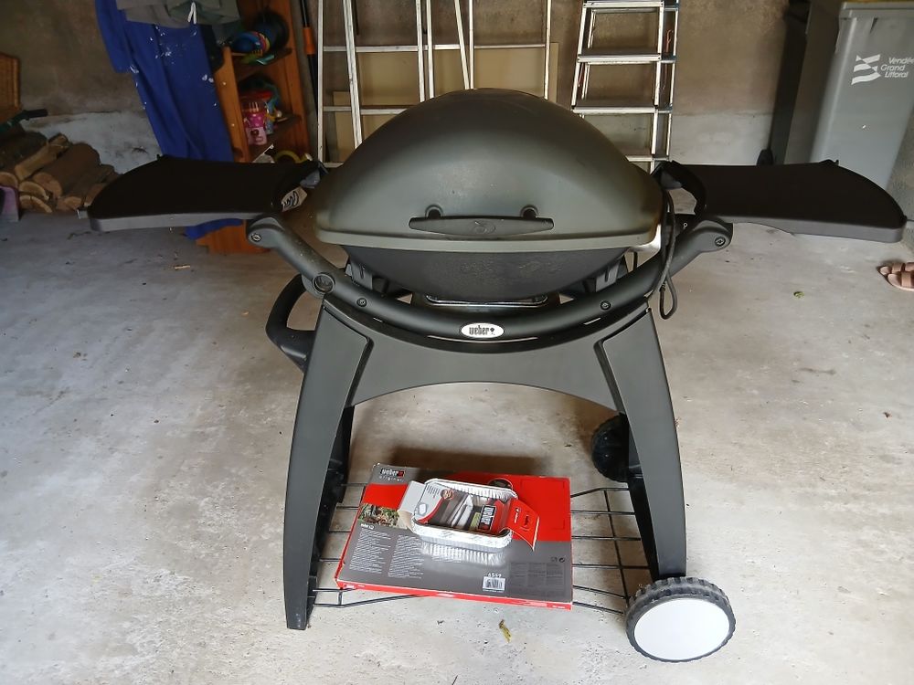 Barbecue �lectrique Q2400 + chariot 80 Angles (85)
