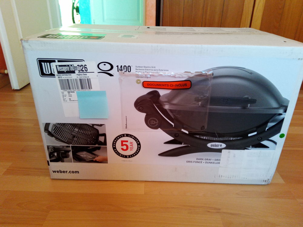 Barbecue �lectrique Weber Q1400 (Neuf) 260 Ardoix (07)