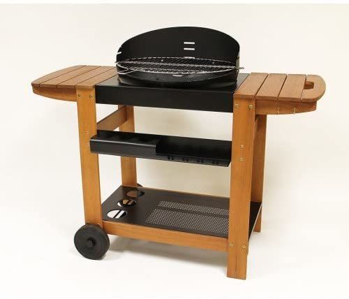 Barbecue fonte sur chariot bois 150 Viry-Ch�tillon (91)
