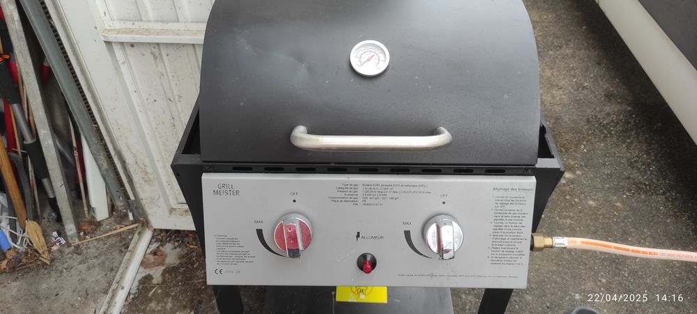 Barbecue � gaz  Gril Meister.
70 Nancy (54)