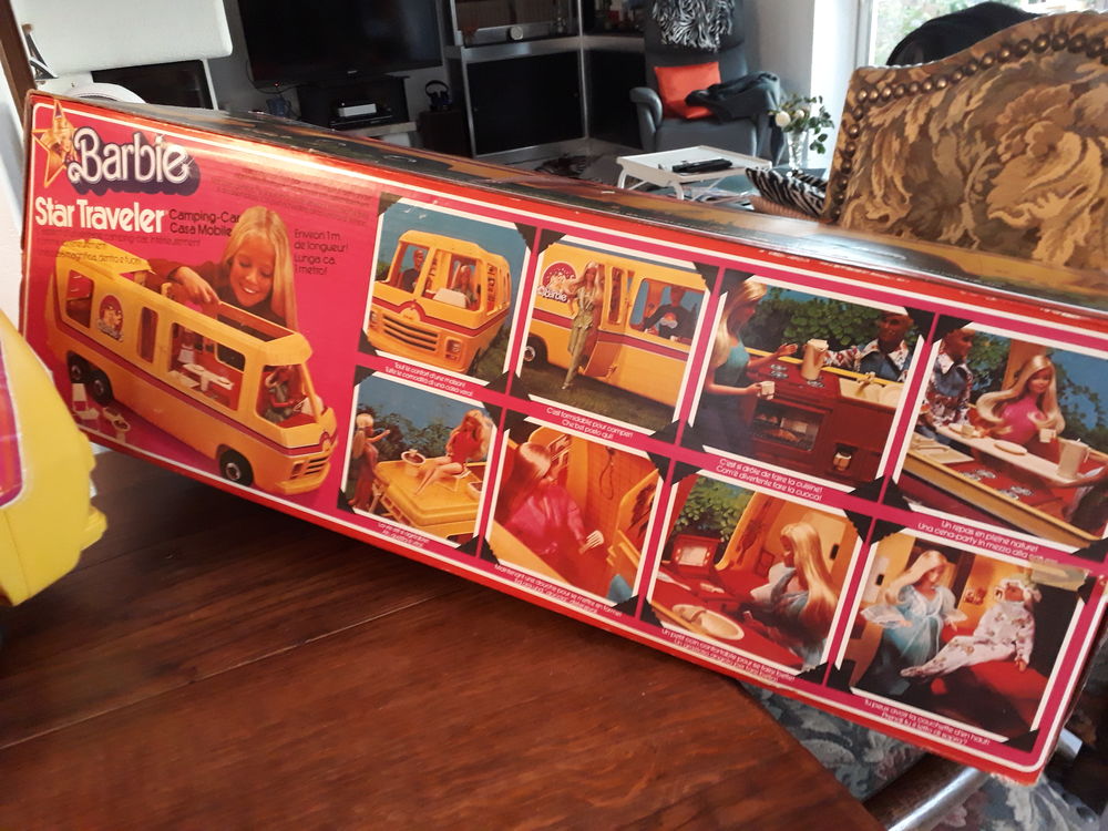 camping car barbie vintage