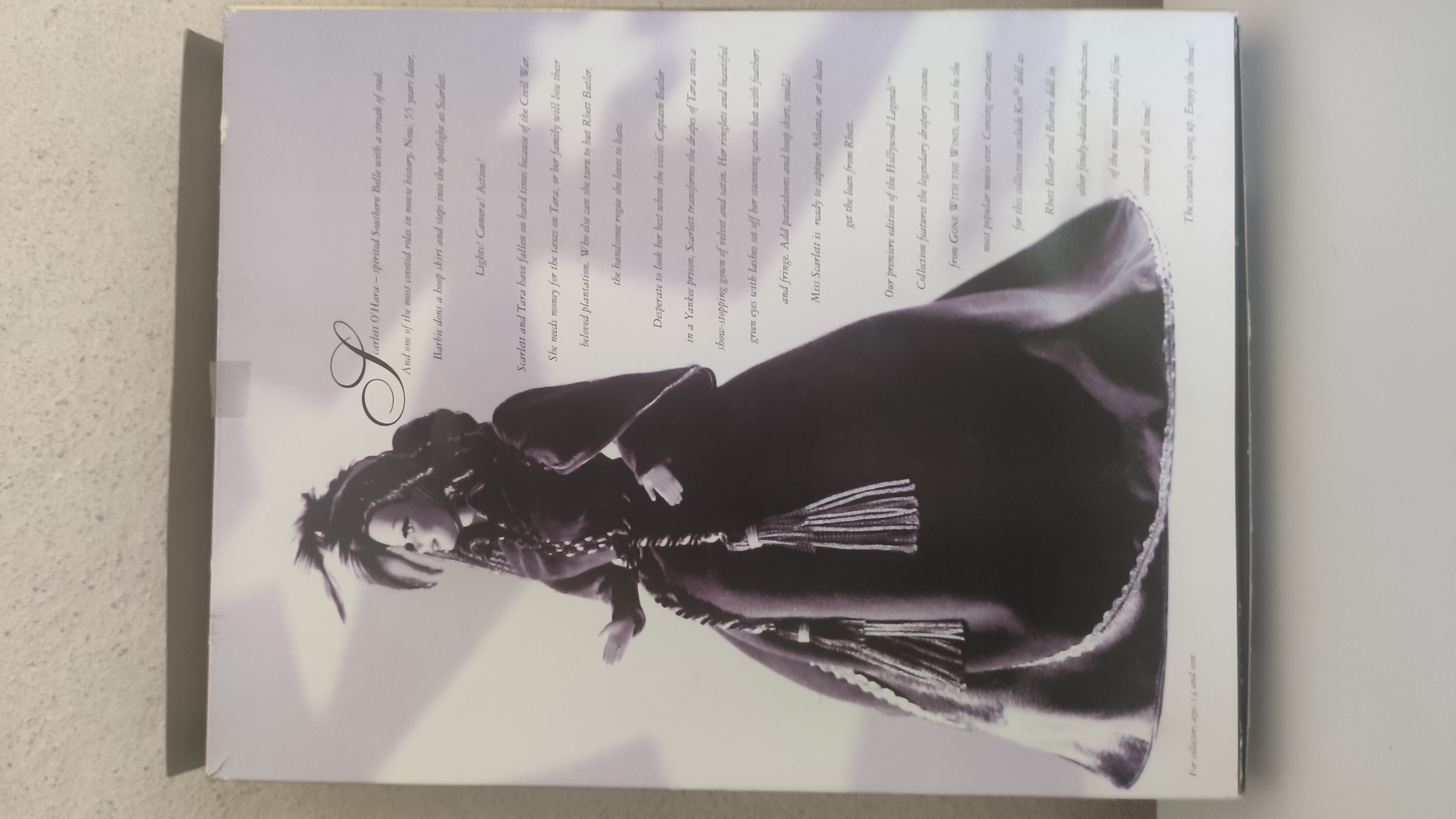 Barbie de collection Scarlett O'Hara 95 Vichy (03)