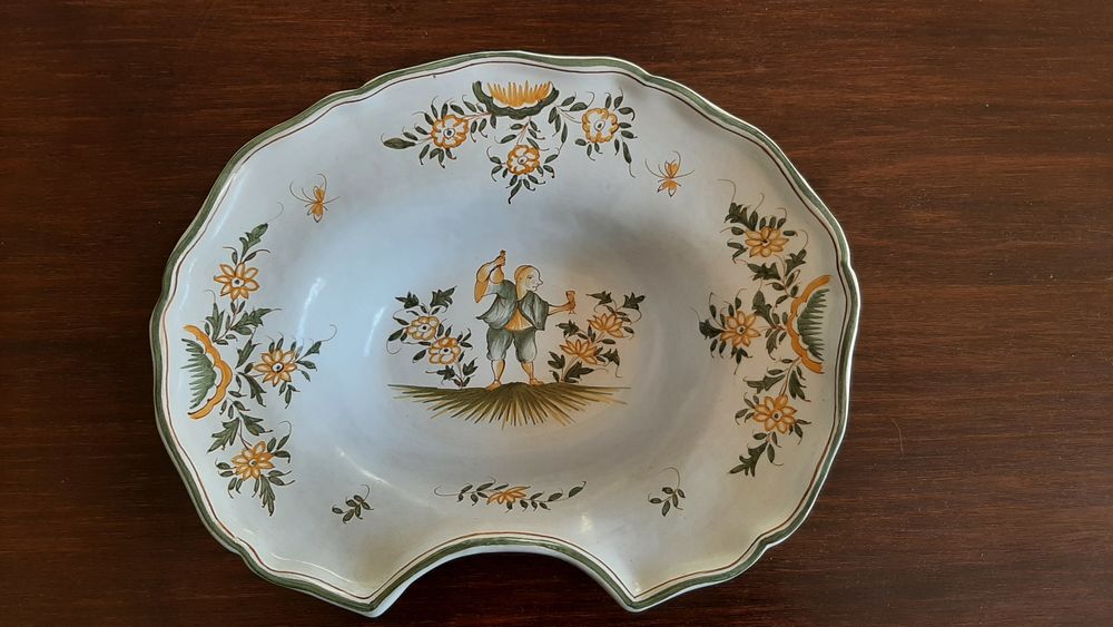 Bol de barbier d�cor Moustiers 30 La Seyne-sur-Mer (83)