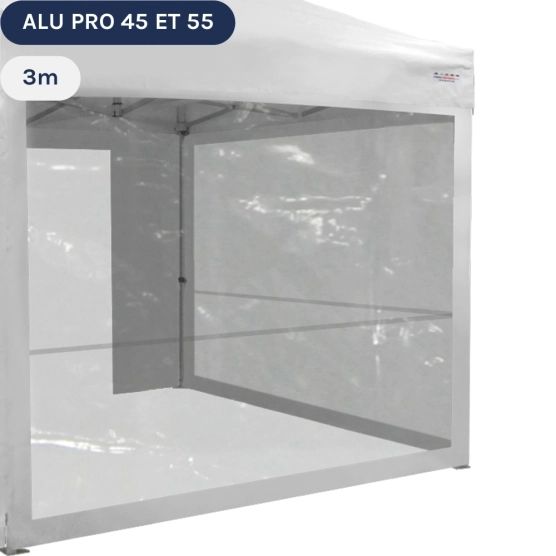Barnum pro 3x3m transparent (type v�randa), pour vent fort 850 Brest (29)
