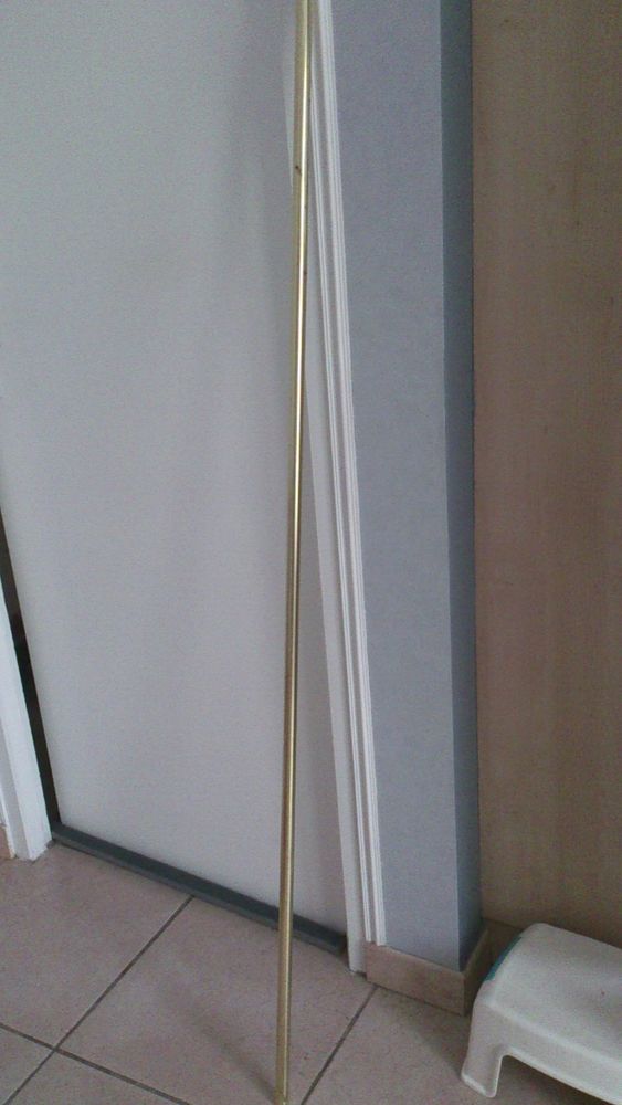 barre de rideau et embouts acier dor�s 15 Pomarez (40)