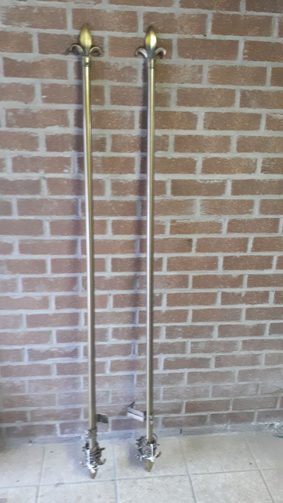 barre � rideau D28, �quip�, mati�re laiton 20 Flers-en-Escrebieux (59)