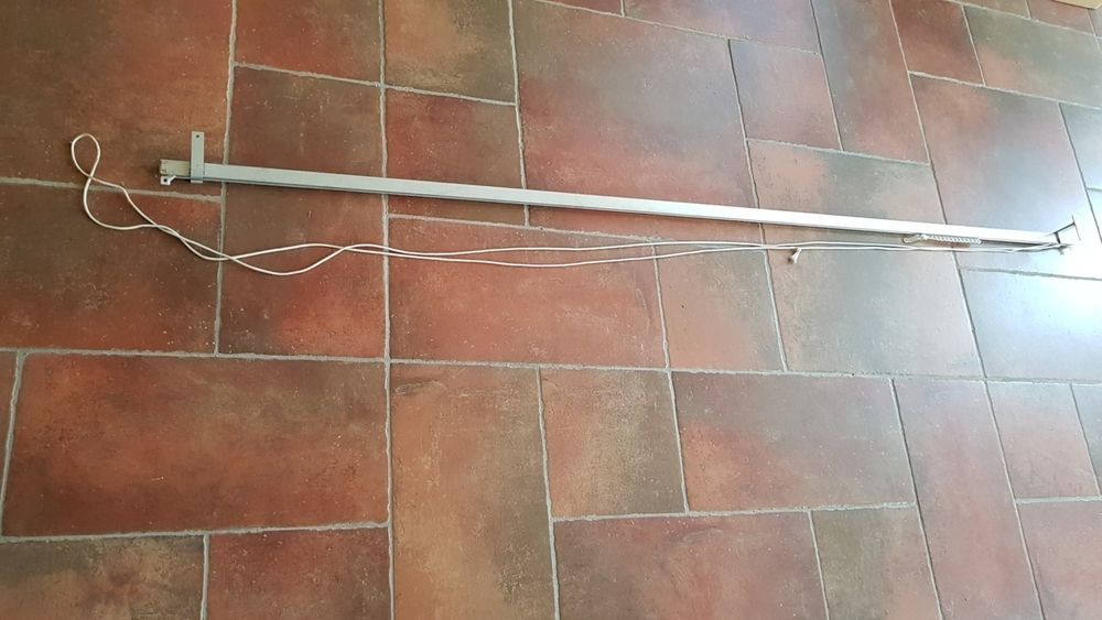 Barre/Tringle inox neuve � ruflettes d�placement par ficelle 0 Le Roc-Saint-Andr� (56)