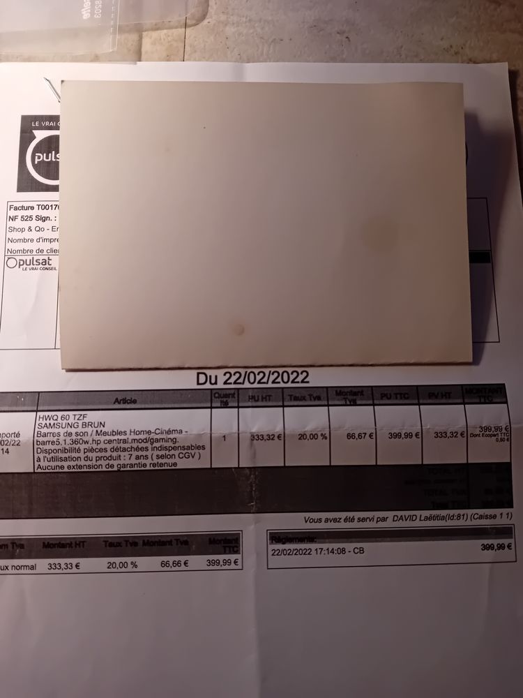 barre de son 0 Rosnay (36)