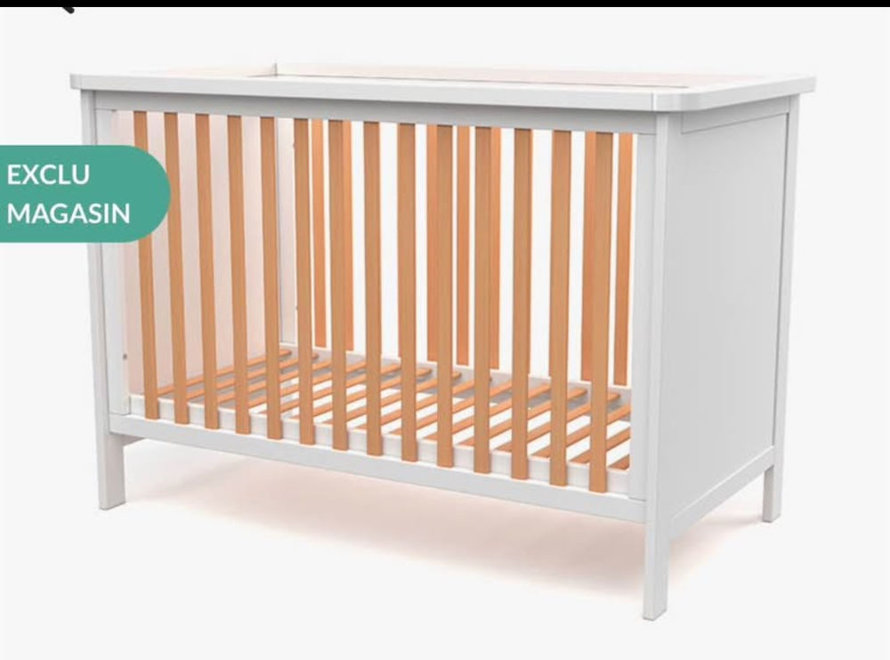 Lit � barreaux et armoire b�b� 300 Estr�es-Saint-Denis (60)