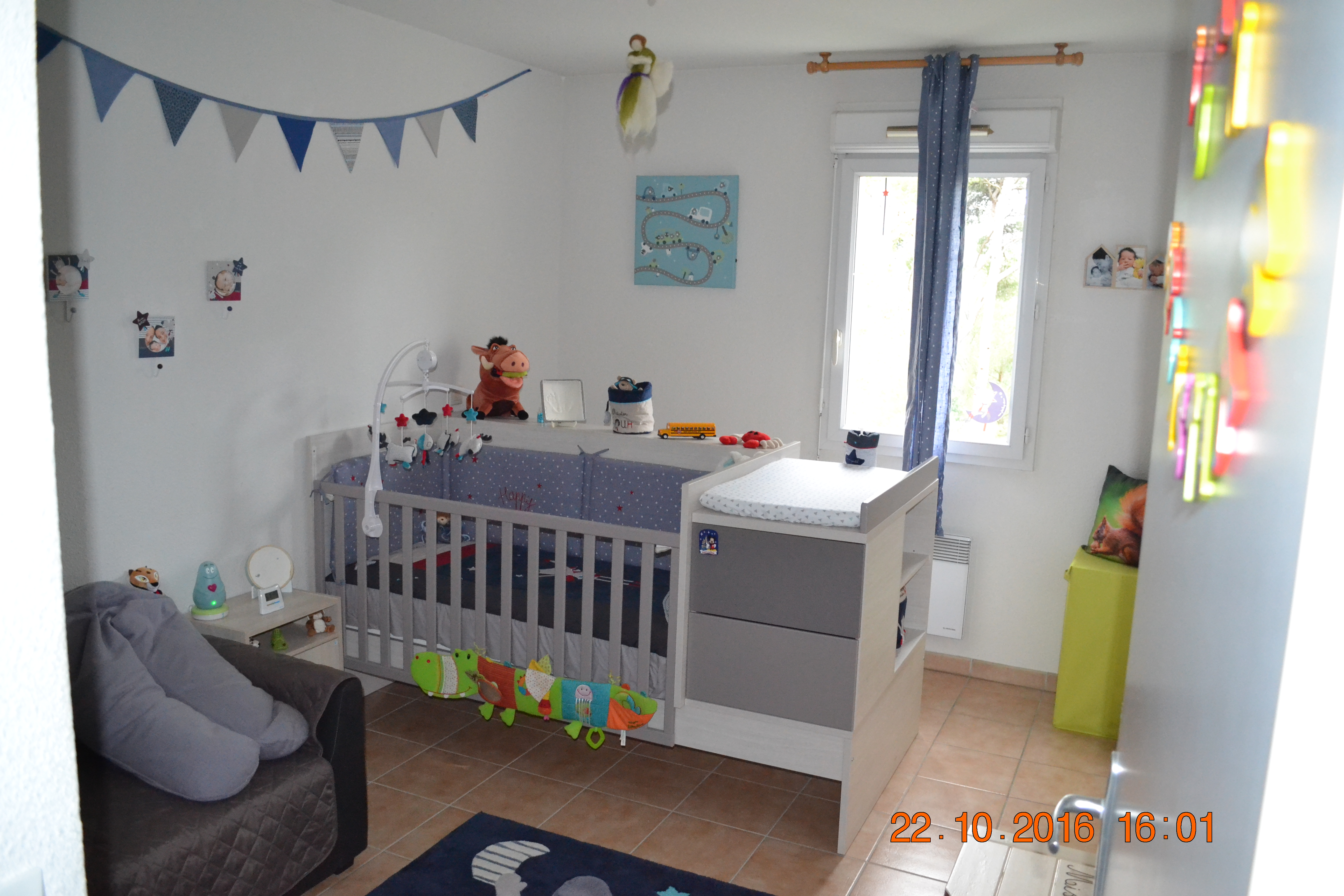 Lit � barreaux - chambre transformable - �volutif Sauthon 580 Aubagne (13)