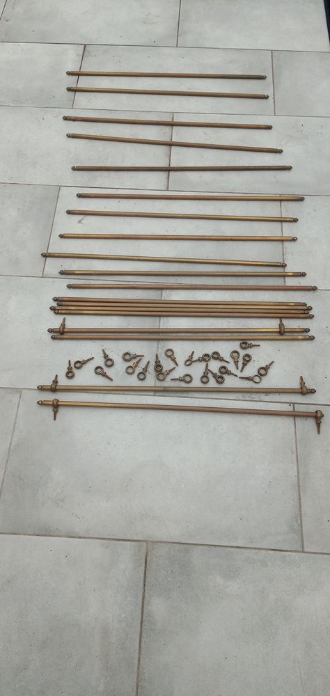 barres d'arr�t, en laiton ,de tapis d'escalier 50 Arras (62)