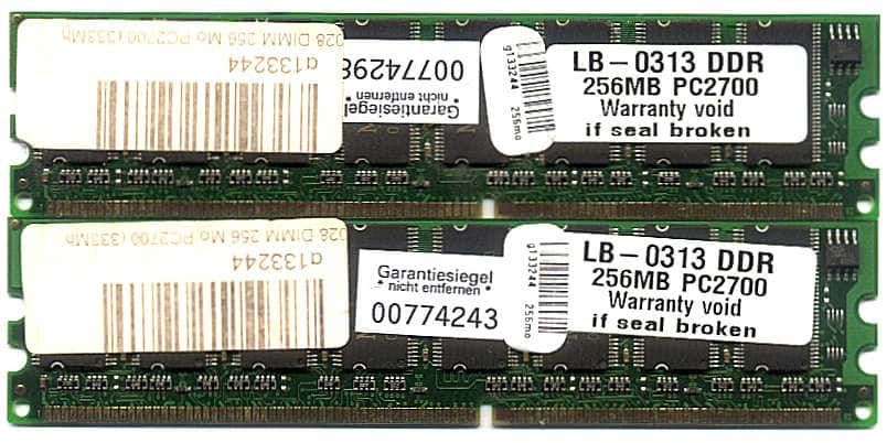 2 barrettes m�moire pour ordinateur portable 2 Lavelanet (09)