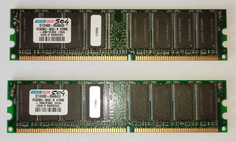 Barrettes m�moire 512 MB (le lot de 2) 5 Metz (57)