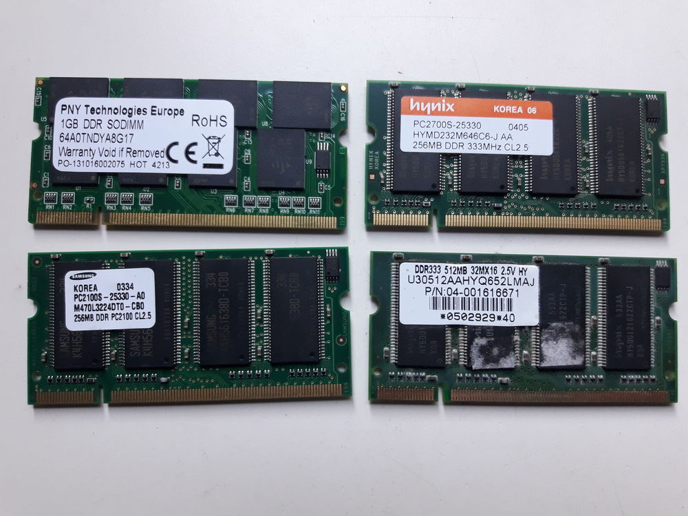 Barrettes  DDR sodimm 10 L�zignan-Corbi�res (11)