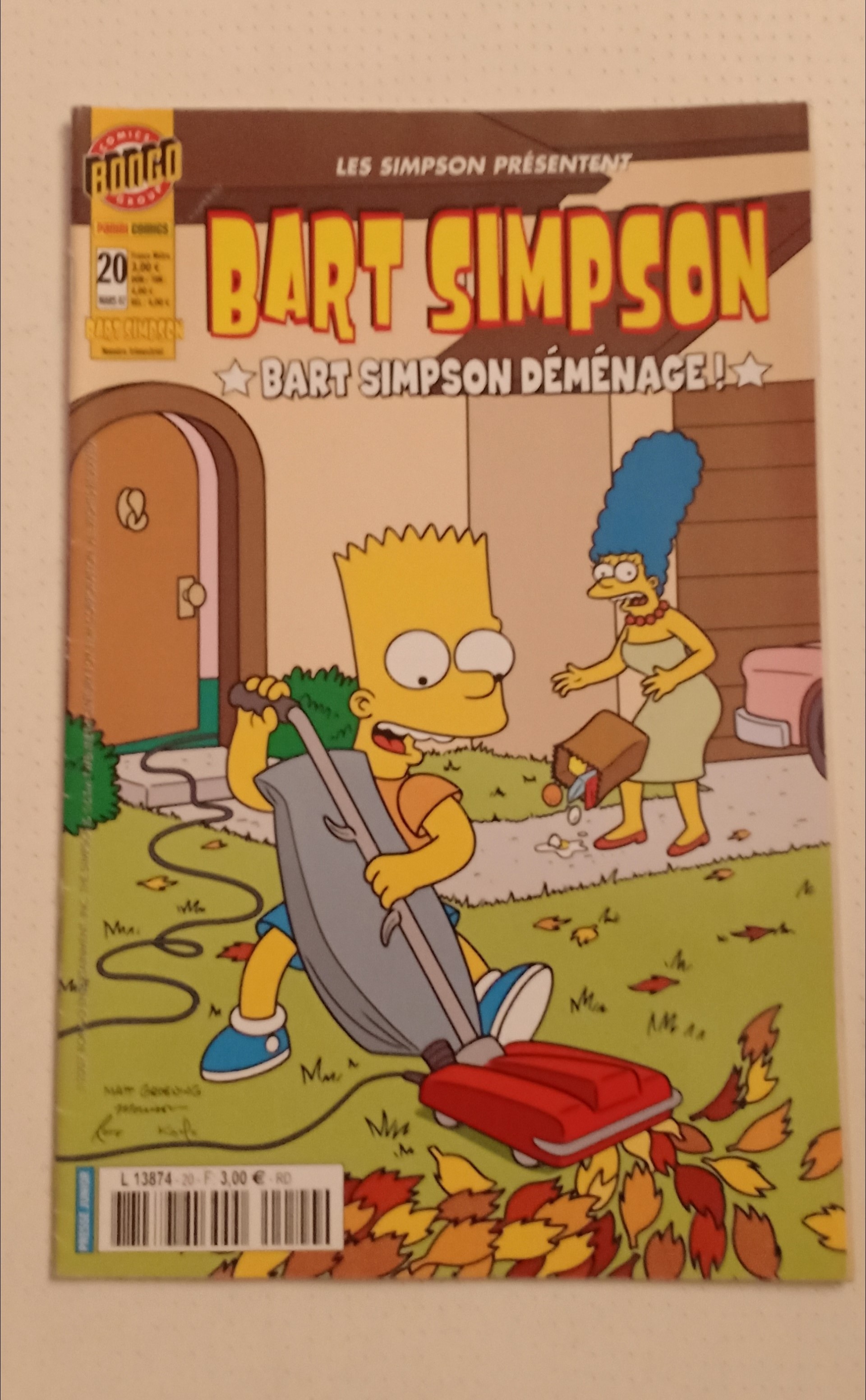 BD Bart Simpson d�m�nage 5 Courbevoie (92)