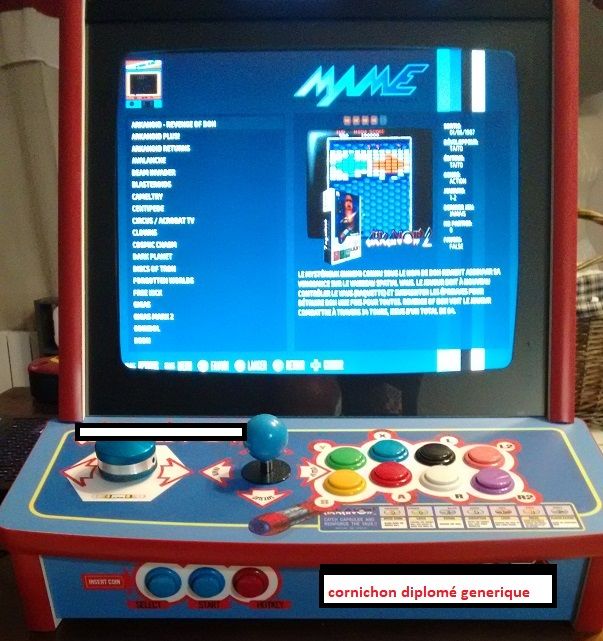 bartop arcade pi3 spinner et trackball 1 iou 2 joueurs 650 Plan-d'Aups-Sainte-Baume (83)