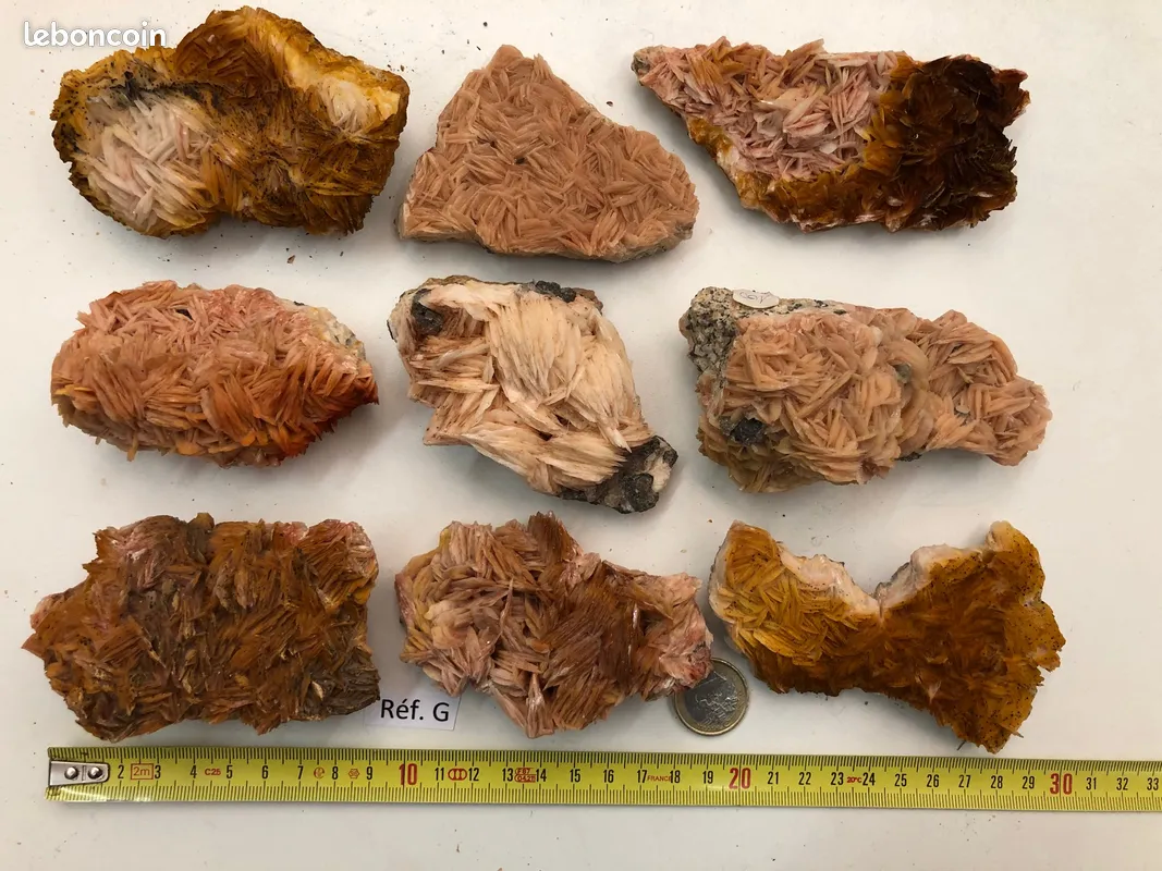 Barytine - lot de min�raux de collection 80 Saint-M�dard (16)