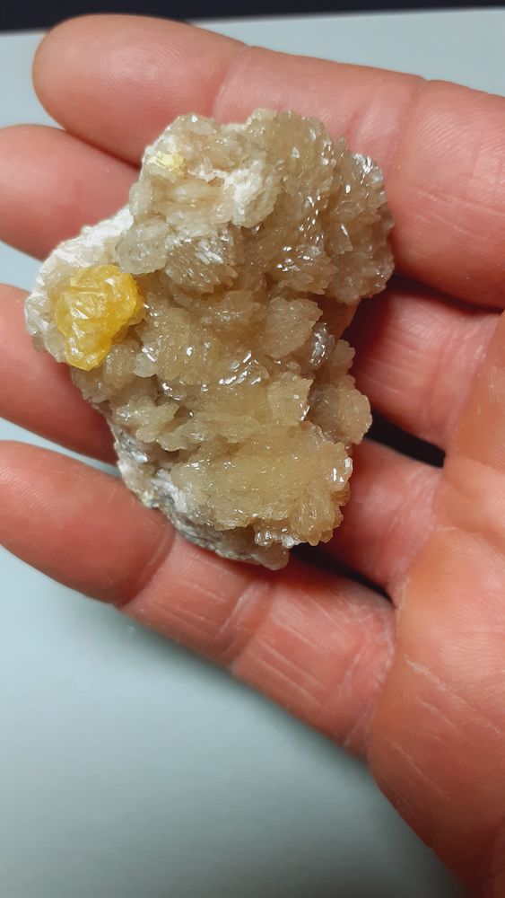 Barytine et soufre de Machow, Pologne 65 Couh� (86)