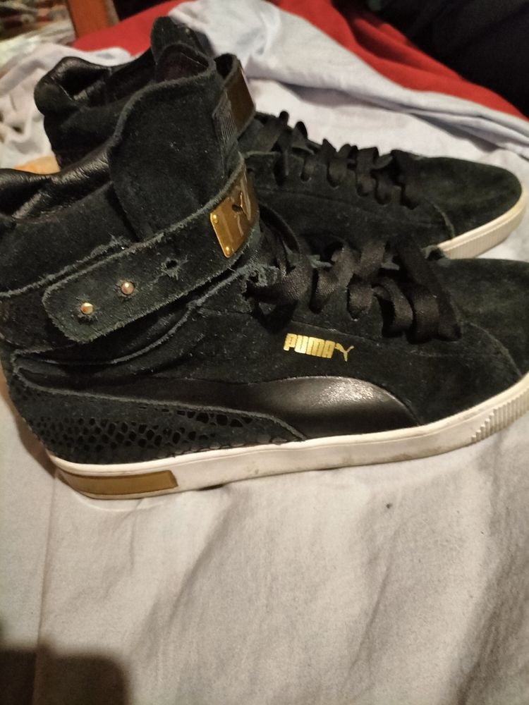 Basket montante cuir Puma lifestyle pointure 39 tr�s bon �ta 14 Cachan (94)