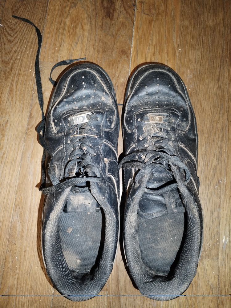 Basket NIKE AF1 full cuir noir (Taille 43) 17 Brillon-en-Barrois (55)