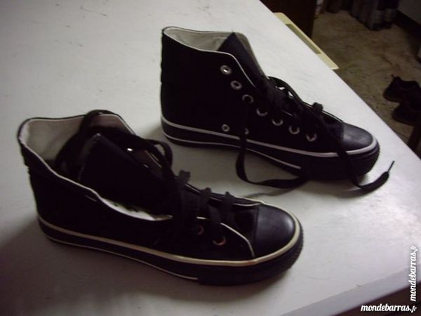 Basket en tissu Noir pointure 39-neuves- 8 Bouxwiller (67)