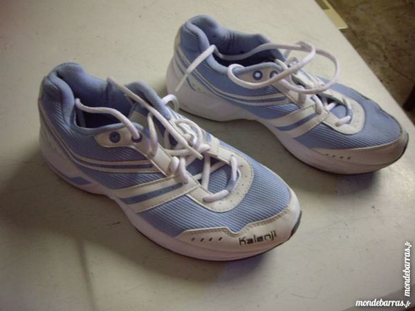 Baskets Bleu ray� blanc pt 38-neuves 7 Bouxwiller (67)
