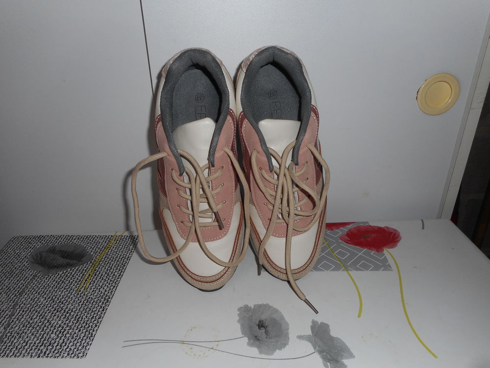 baskets creme et jaune 15 Pleslin-Trigavou (22)