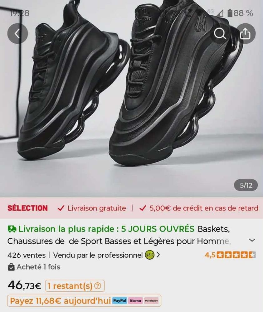 Baskets+ A-performance +neuves+taille+42 20 Palluau (85)