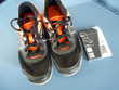 baskets sport chaussure pointe athletisme noir orange 34 TBE