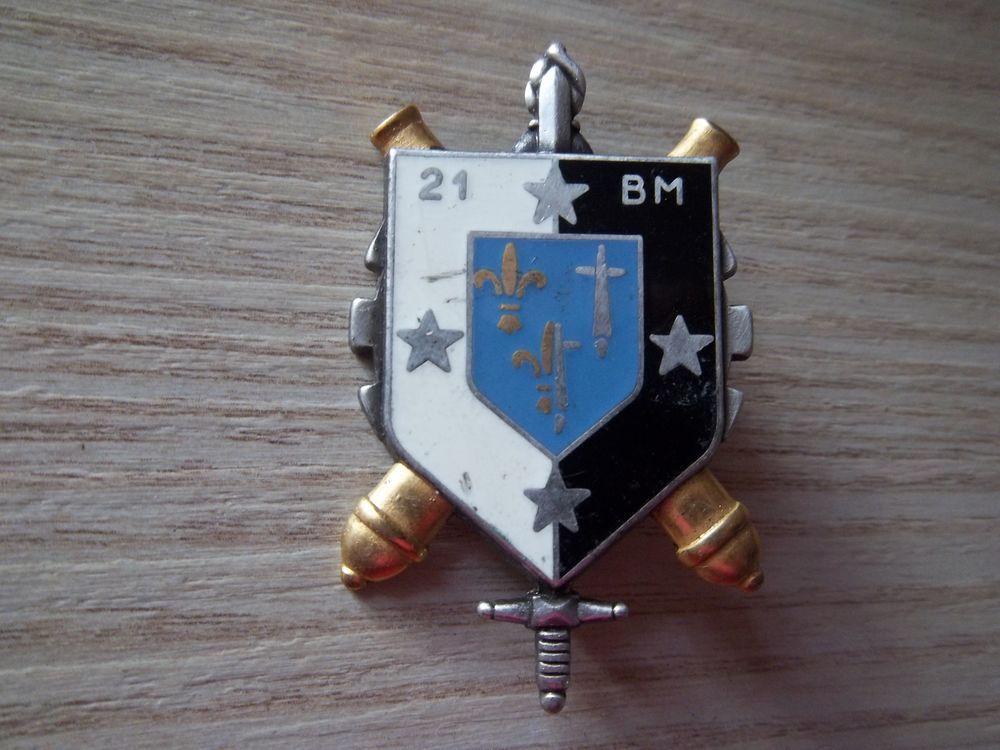 21�bataillon du mat�riel insigne Fraisse 5 Valognes (50)