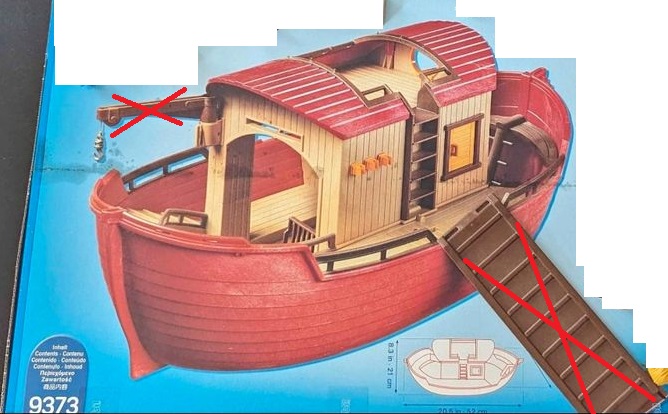 Bateau arche de No� Playmobil 9373 15 Beauchamp (95)