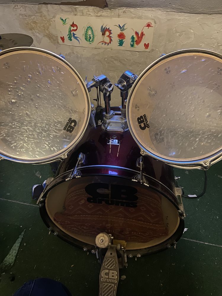 baterie acoustique complete CB DRUMS 380 Carri�res-sous-Poissy (78)