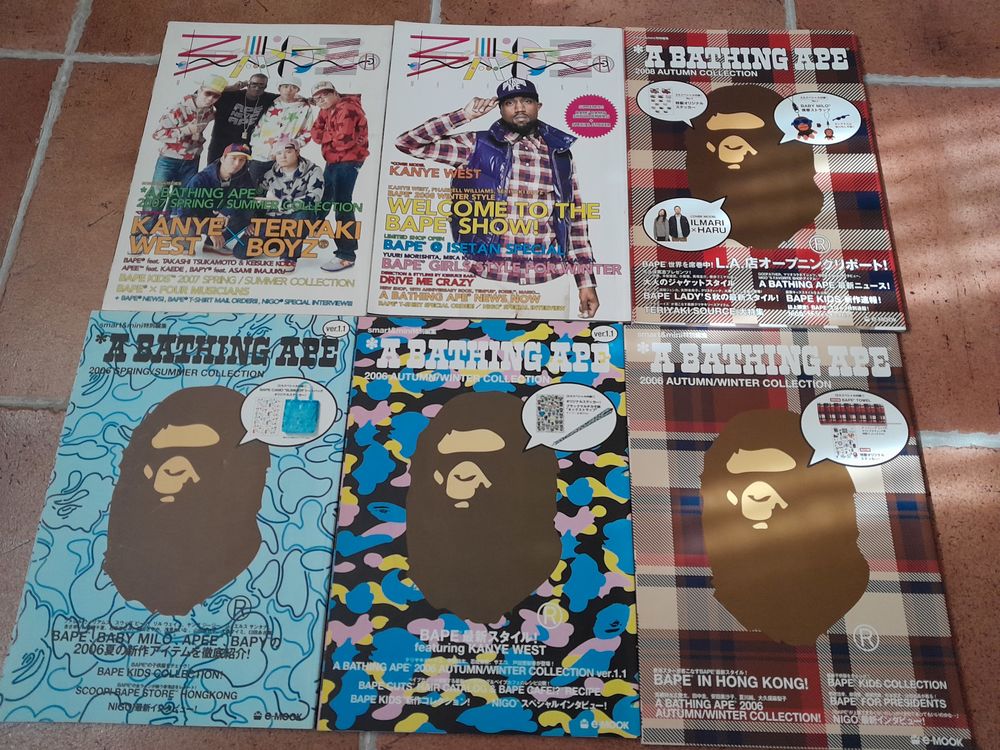 A Bathing Ape Bape E-MOOK Catalogue 2006 2007 2008 Pharrell 199 Draguignan (83)