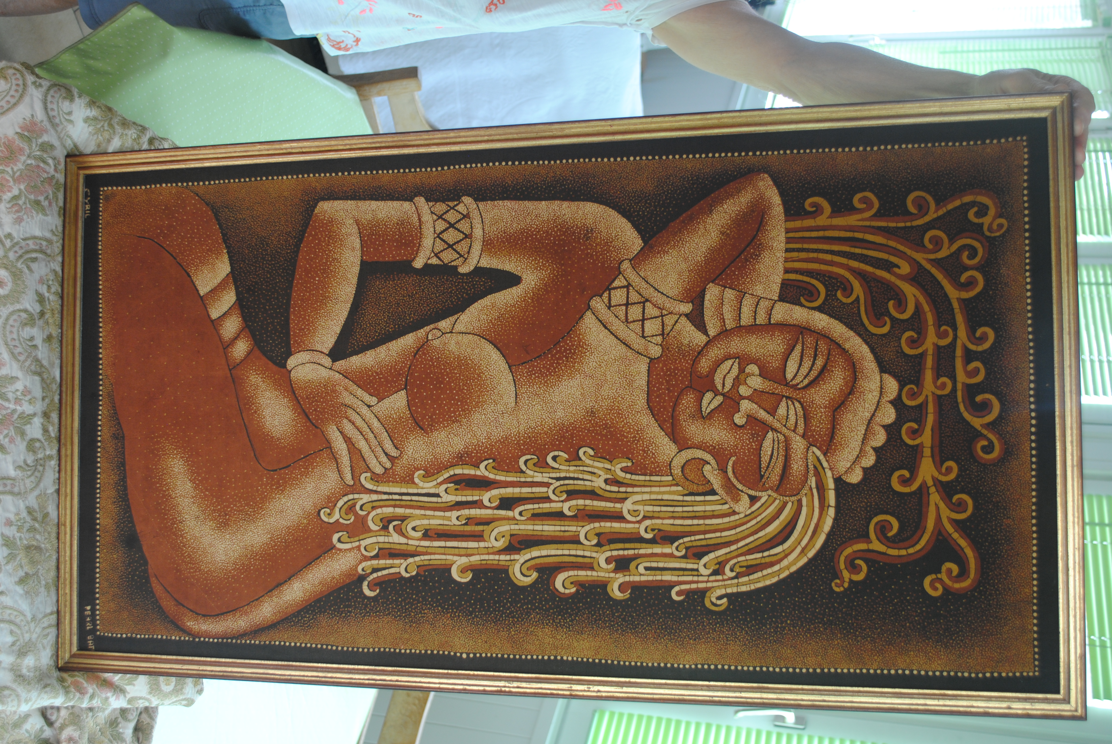 Batik vintage en soie 80 La Fontonne (06)