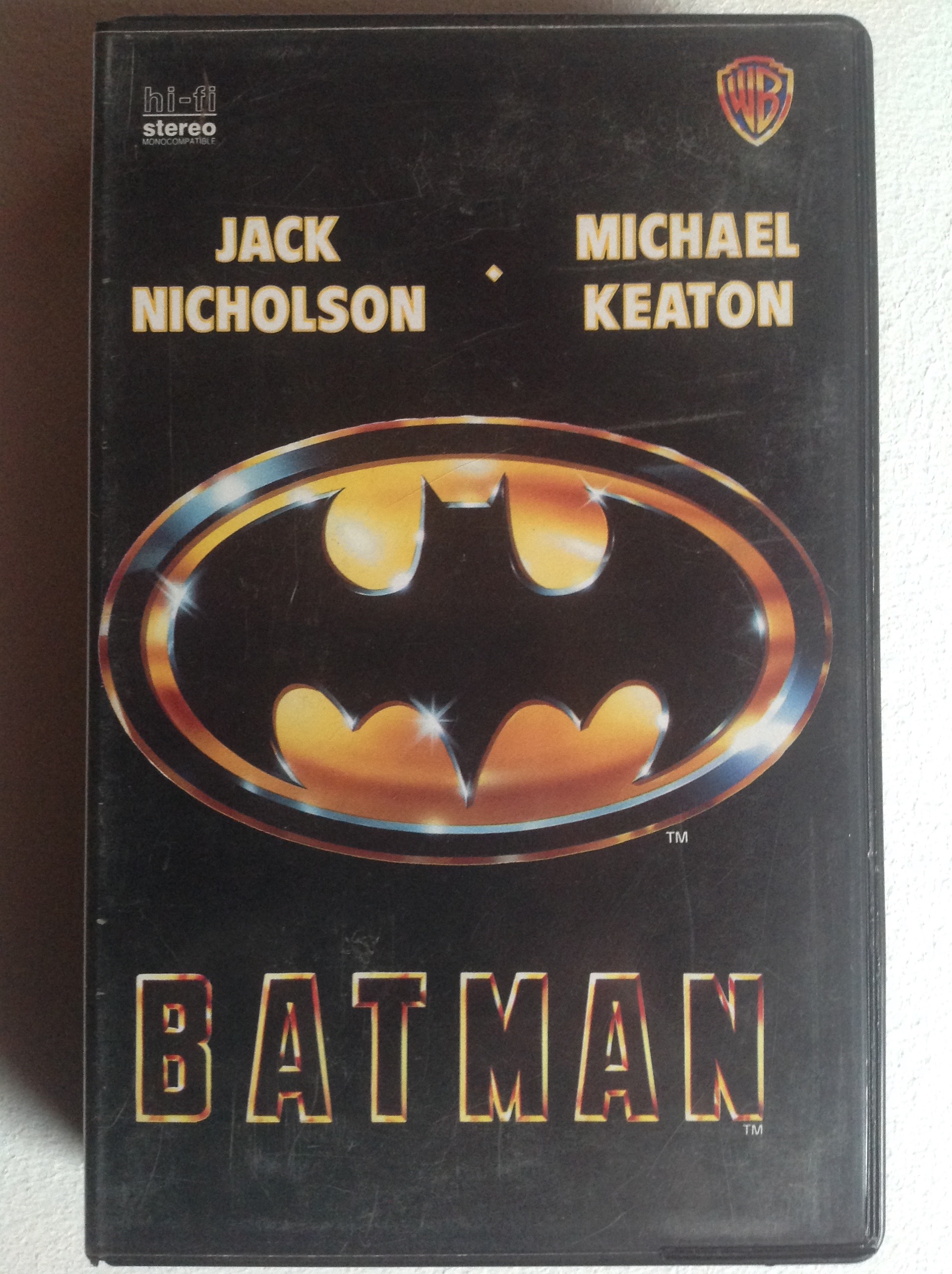 BATMAN JACK NICHOLSON MICHAEL KEATON K7 VID�O Envoi Possible 2 Tr�gunc (29)