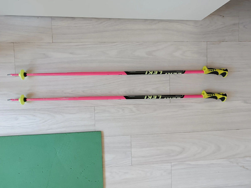 Batons sl LEKI roses 35 Issoire (63)