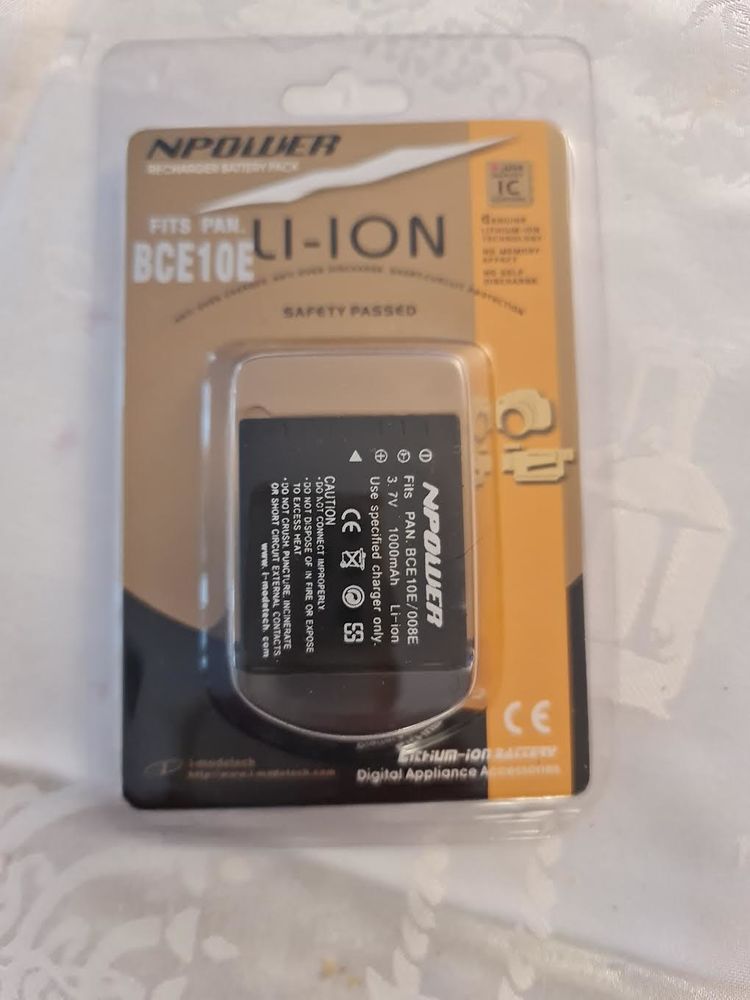 Batterie appareil photo LUMIX ou �quivalent 12 Fontenay-sous-Bois (94)