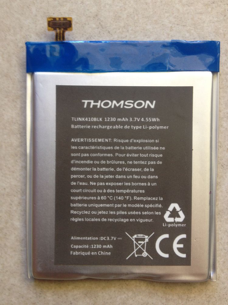 Batterie de Smartphone spécifique Thomson TLINK 410 5 Canet-en-Roussillon (66)