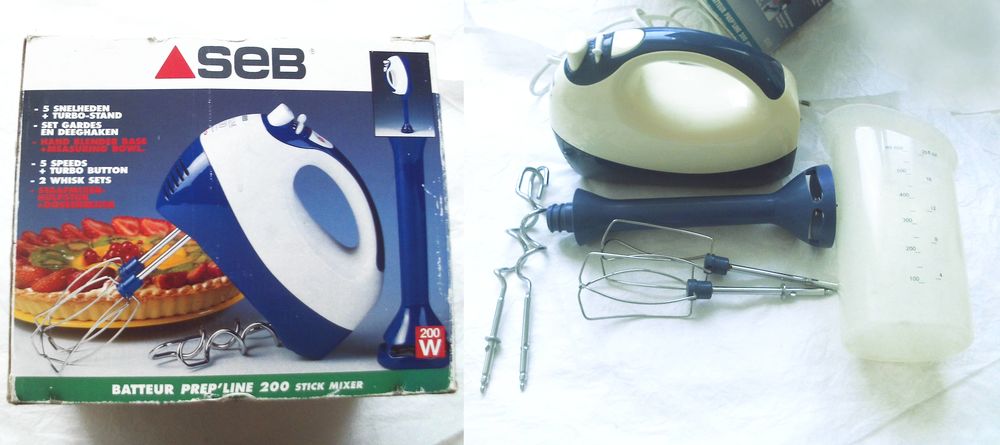 Batteur prep'line SEB 200 Stick mixer, tr�s bon �tat 25 Villeurbanne (69)