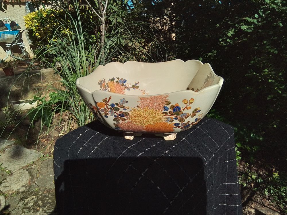 Beau cadeau fin ann�e , Coupe saladier   en fa�ence  Gien 0 Fr�jus (83)